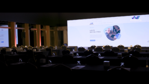 AVE Events managing a corporate summit in Cairo with full AV and staging